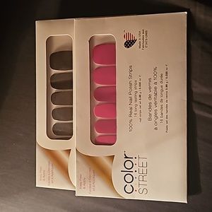 Color street nail strip bundle! Key west is best and Russian around